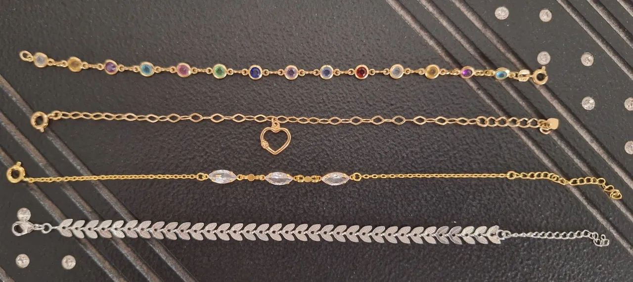 Conjunto de 4 pulseiras 