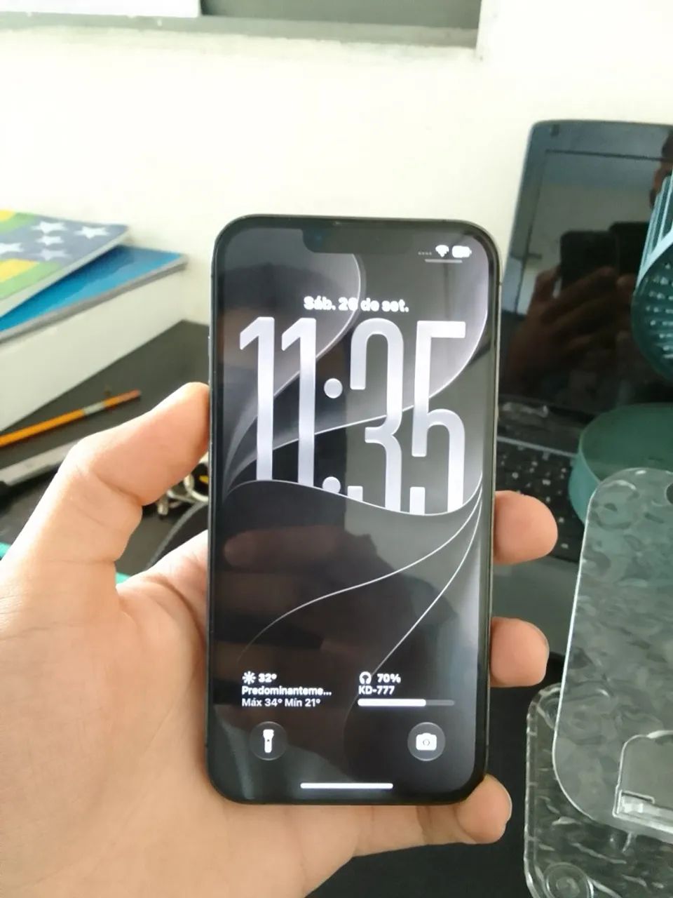 IPHONE 13 PRO | ORIGINAL 82 % ?| CAIXA , CARREGADOR E CAPINHA INCLUSO - Foto 3