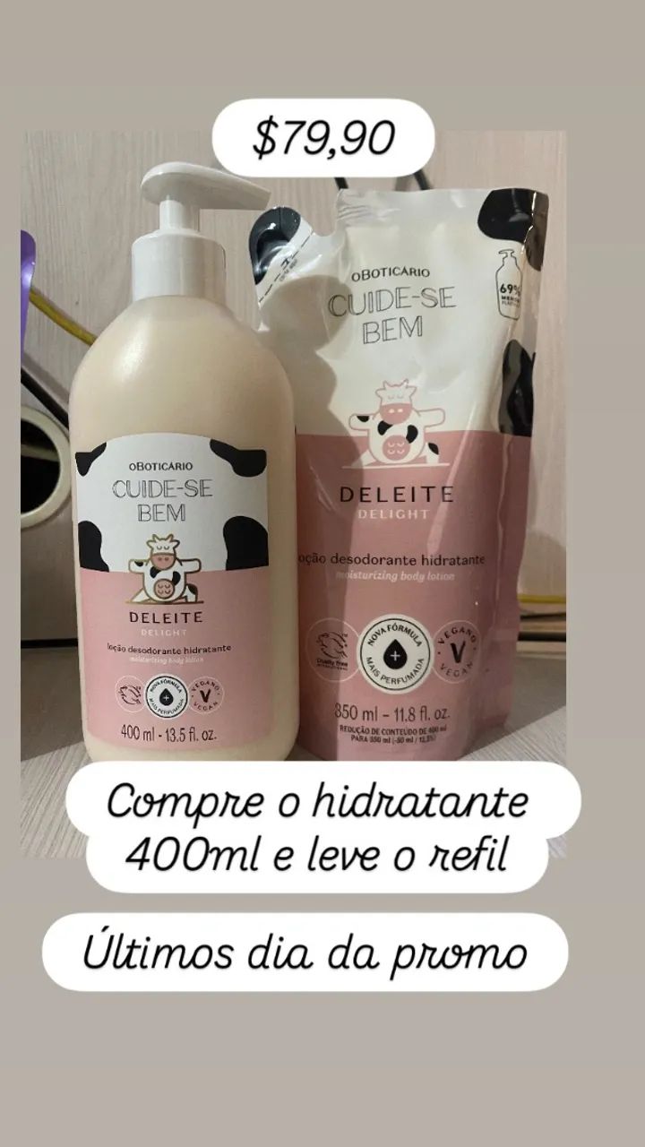 Kit deleite boticario
