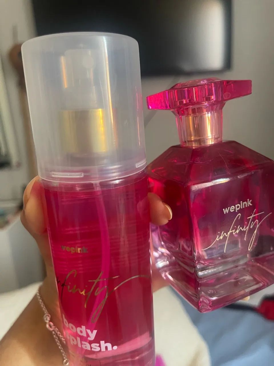 Kit perfume, body splash e body cream da we pink - Foto 3
