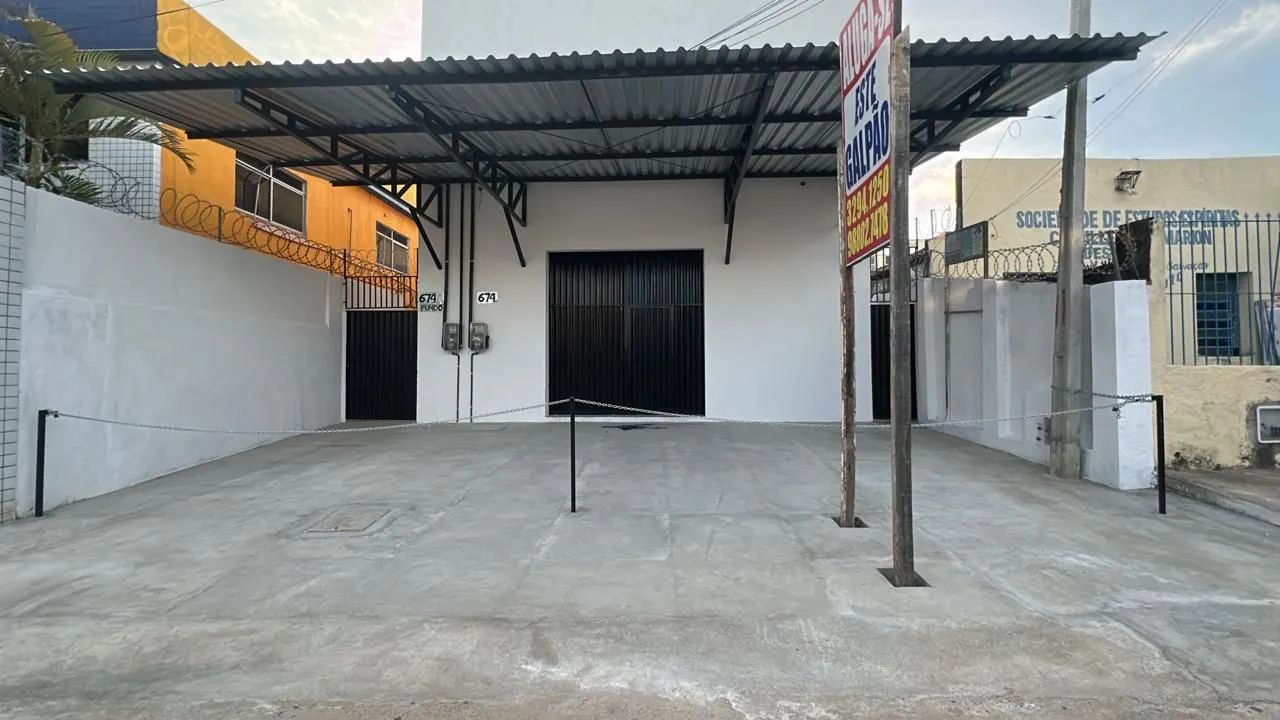 Galpão novo no Antônio 