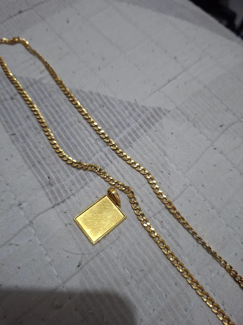 Cordão e pingente ouro 18k  - Foto 2