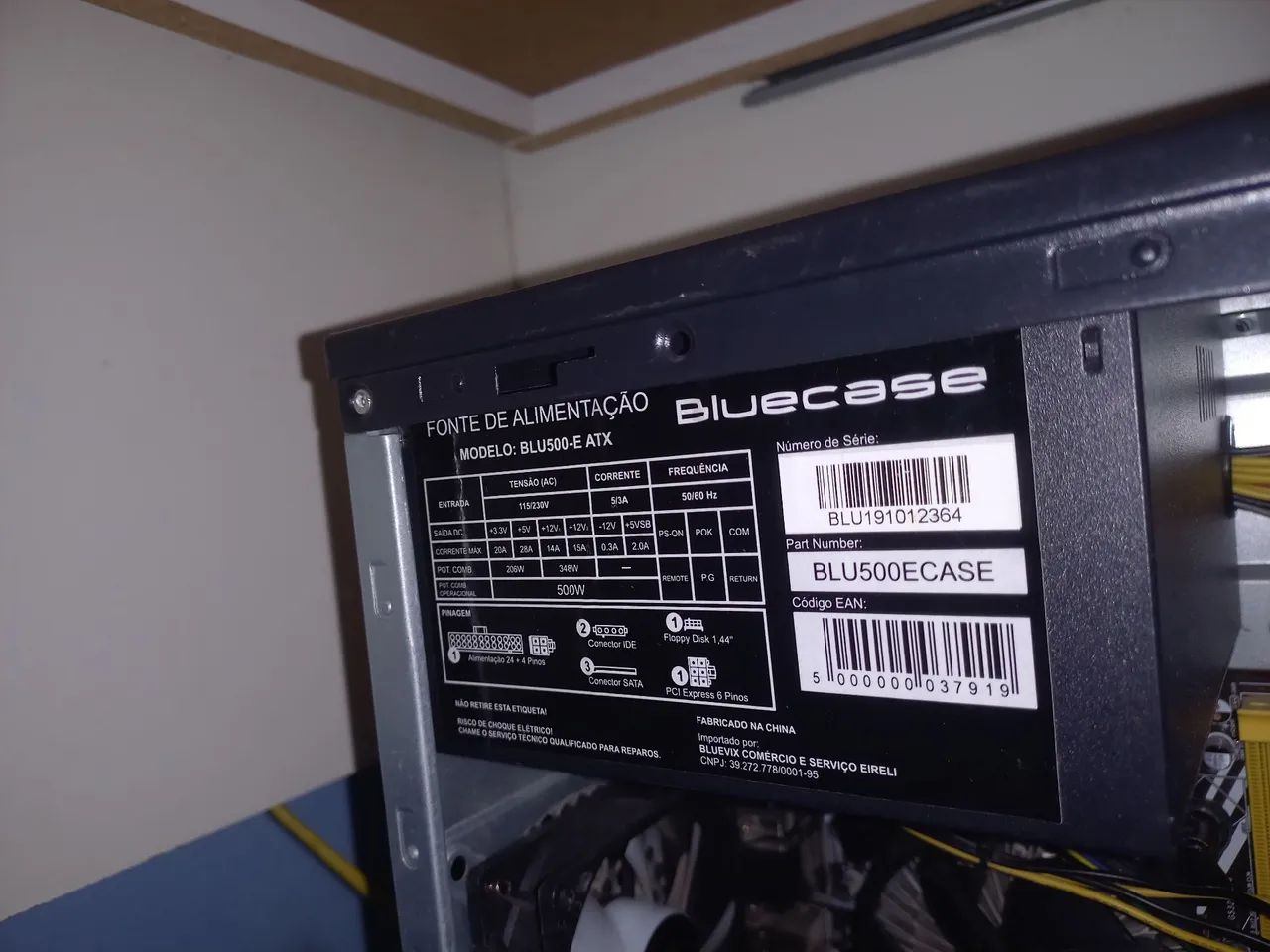 Fonte de pc Bluecase! - Foto 3