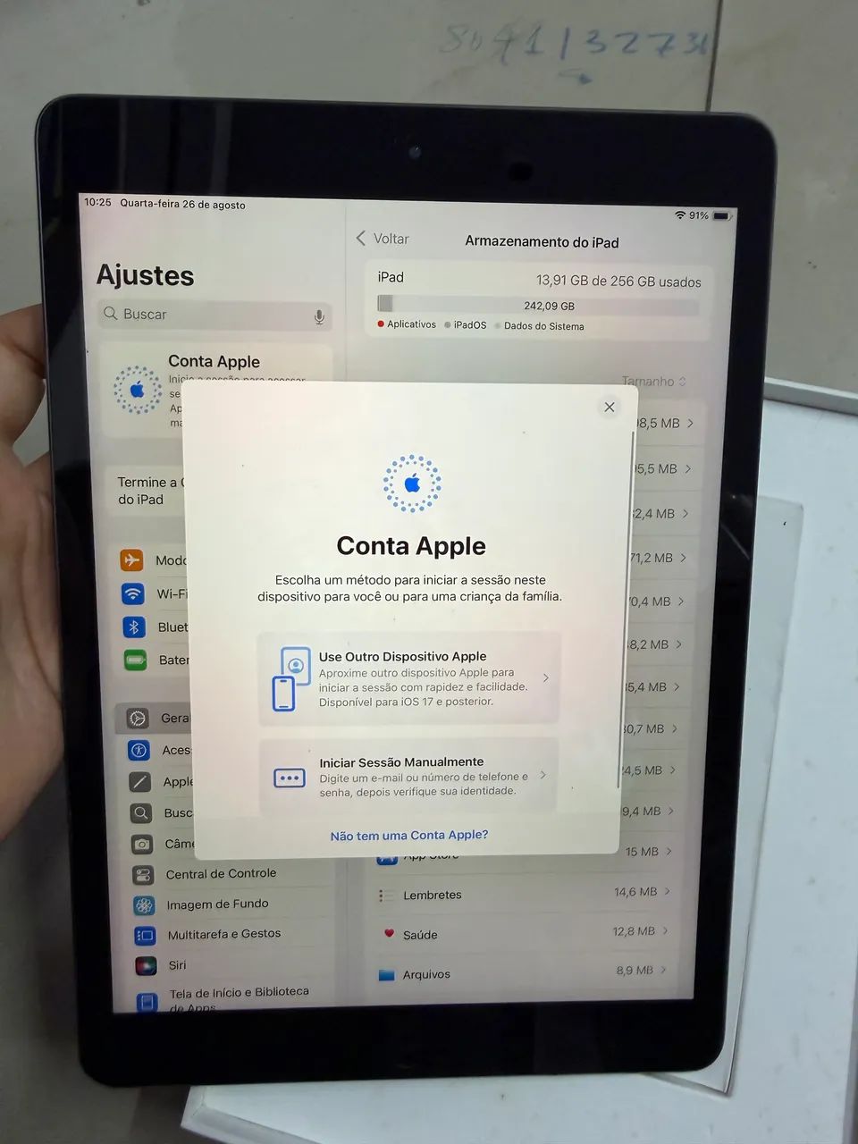 iPad (9 geração ) 256Gb - Foto 2