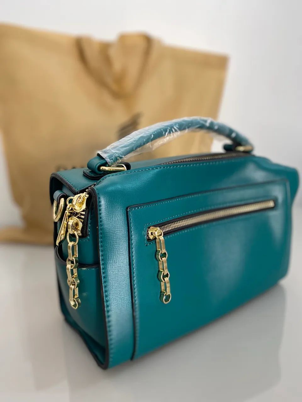 IMPERDÍVEL: Bolsa - ?Pavão de Ouro? - Foto 2