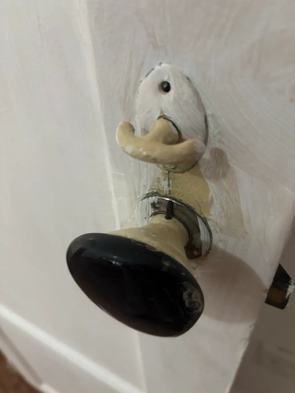 Porta de madeira maciça antiga  - Foto 2