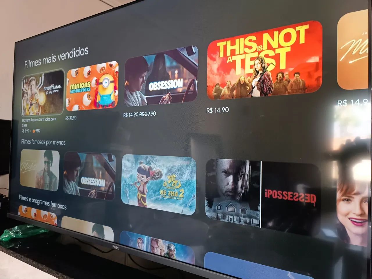 Smart tv Philco Android 60" polegadas nova  - Foto 2