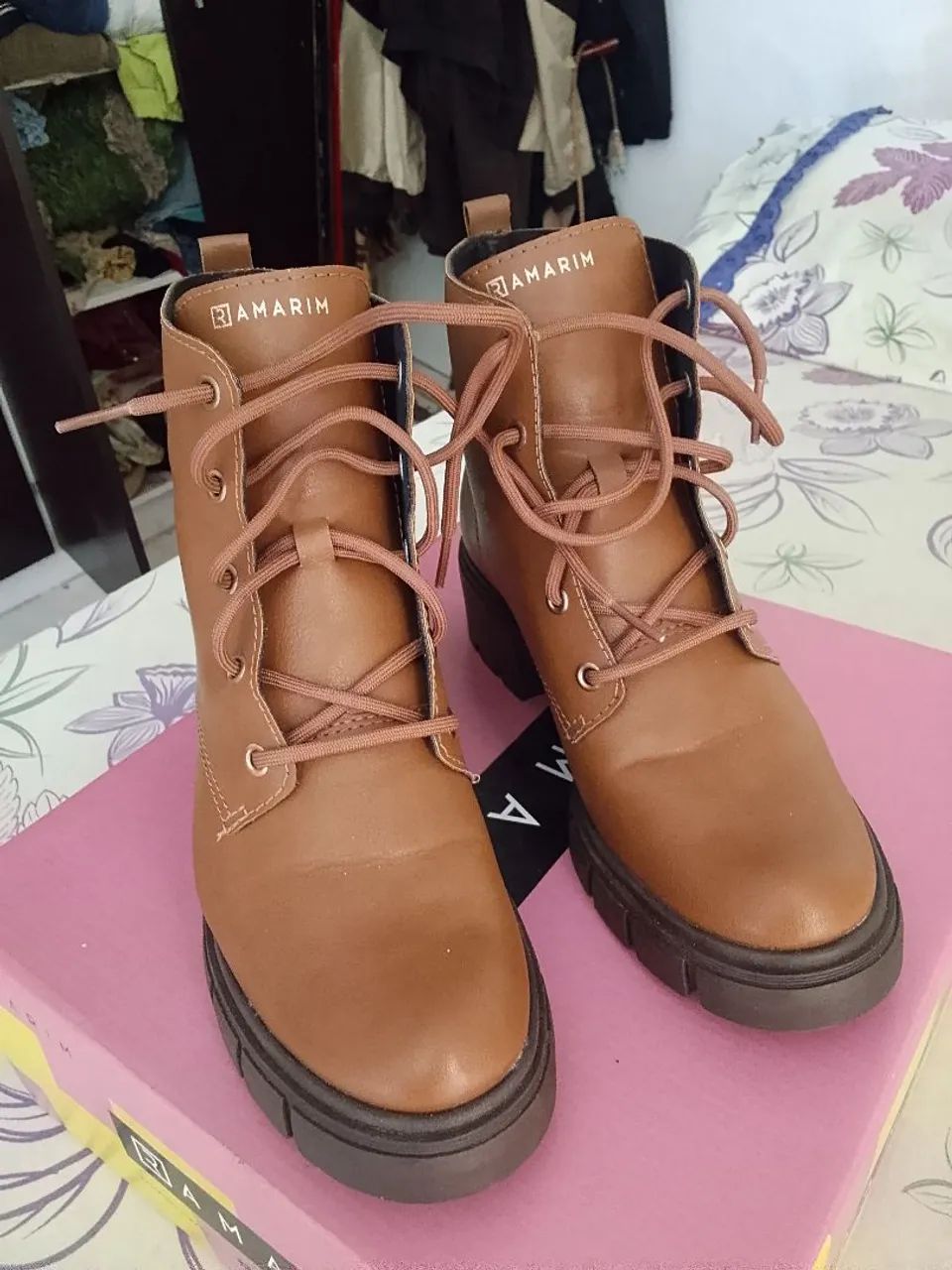 Vendo bota marca Ramarim, número 37. Nova na caixa  - Foto 4