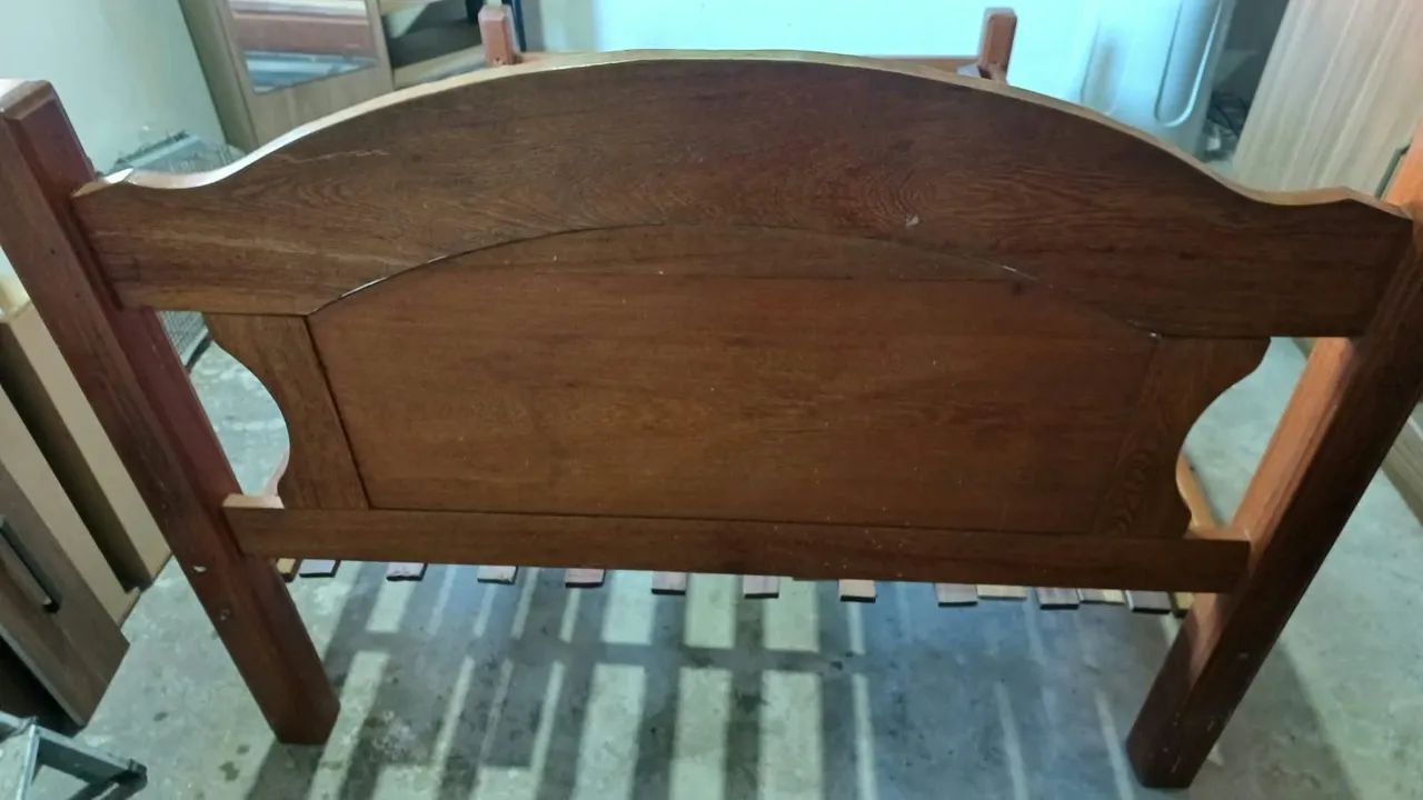 Cama Casal Madeira Maciça  - Foto 5