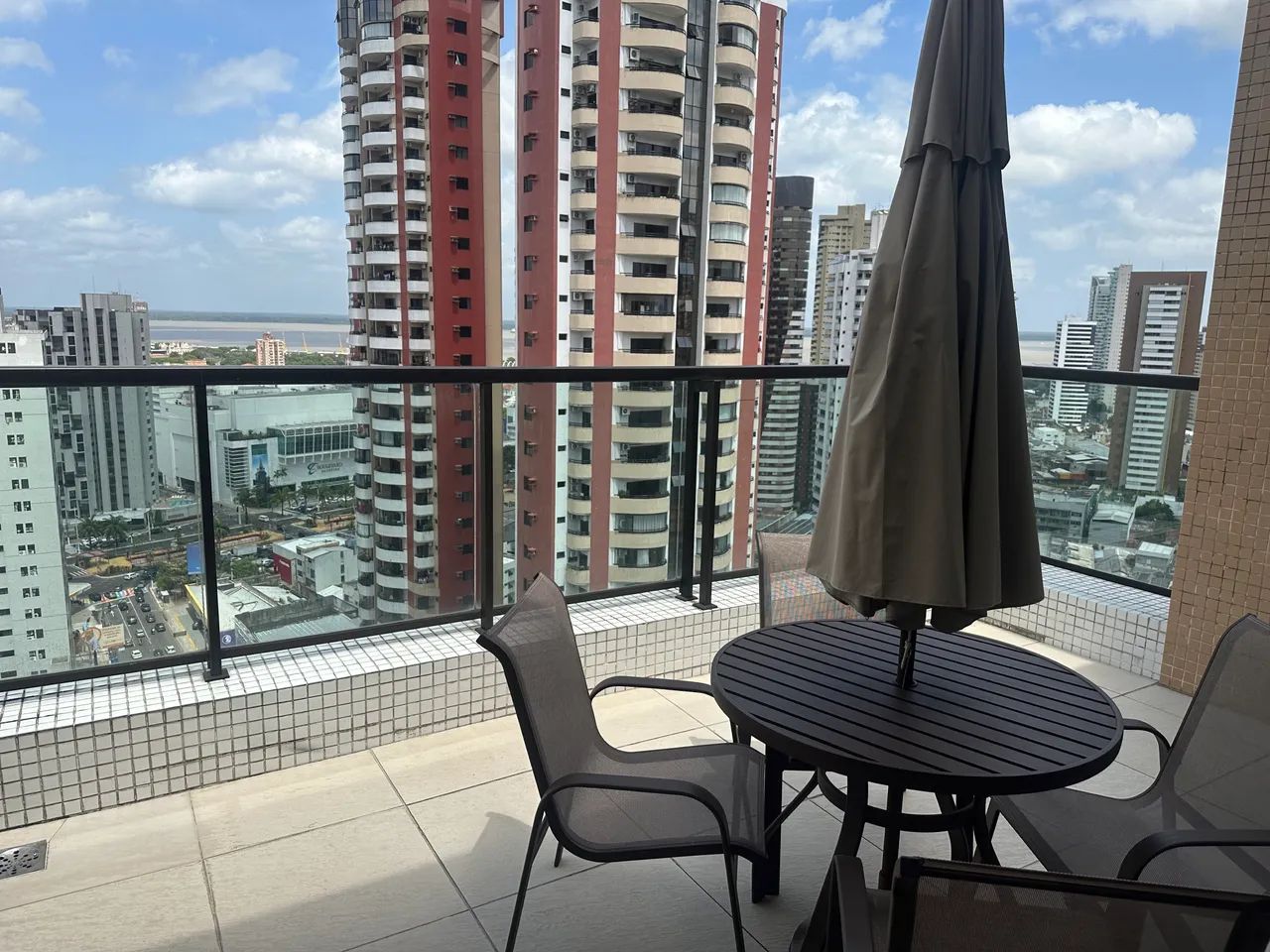 Aluguel Apartamento 2 Quartos, Mobiliado,  Umarizal com Vista Pra Baia e Shooping  - Foto 5