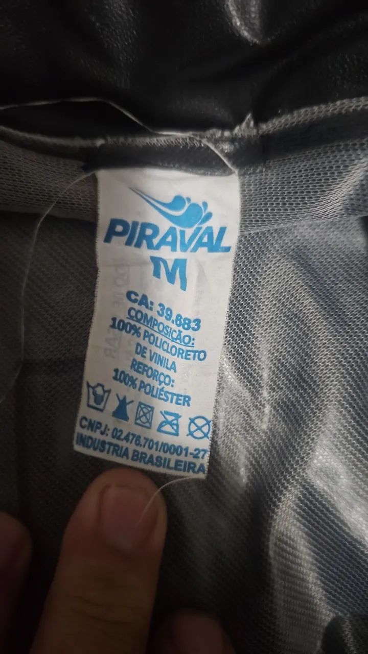 Capa de chuva apenas parte de cima  - Foto 2