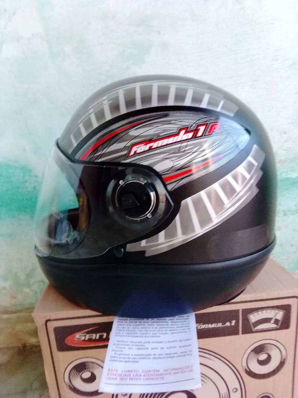 Capacete San Marino tamanho 58 - Foto 3
