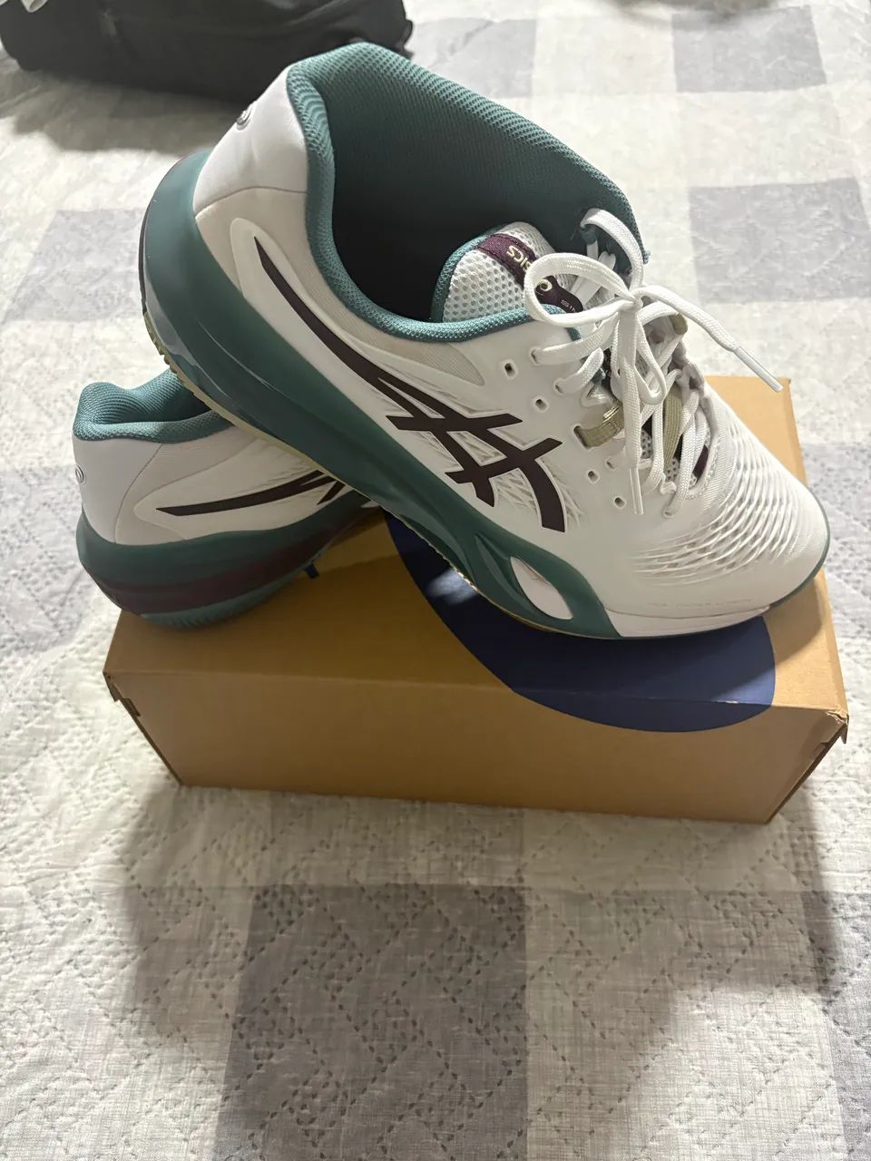 Ténis ASICS GEL-Resolution X Clay - Tamanho 44 BR - Novo na Caixa