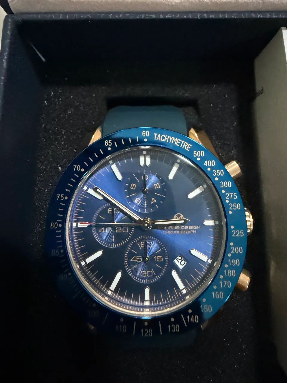 Relógio Pagani novo quartz na caixa  - Foto 2