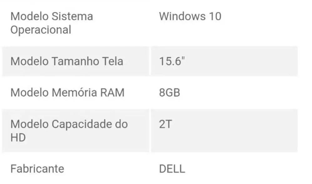 Notebook Dell inspiron I7 2TB HD i7 SSD 256GB - Foto 2