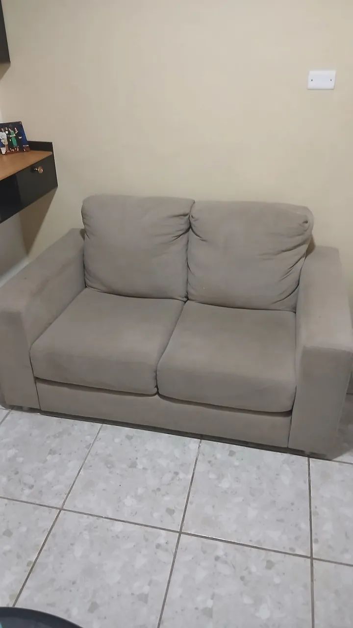 Sofá 2 lugares seminovo - Foto 2