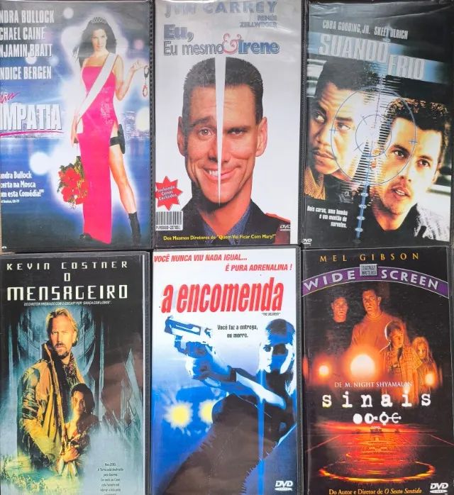 Fitas VHS Filmes