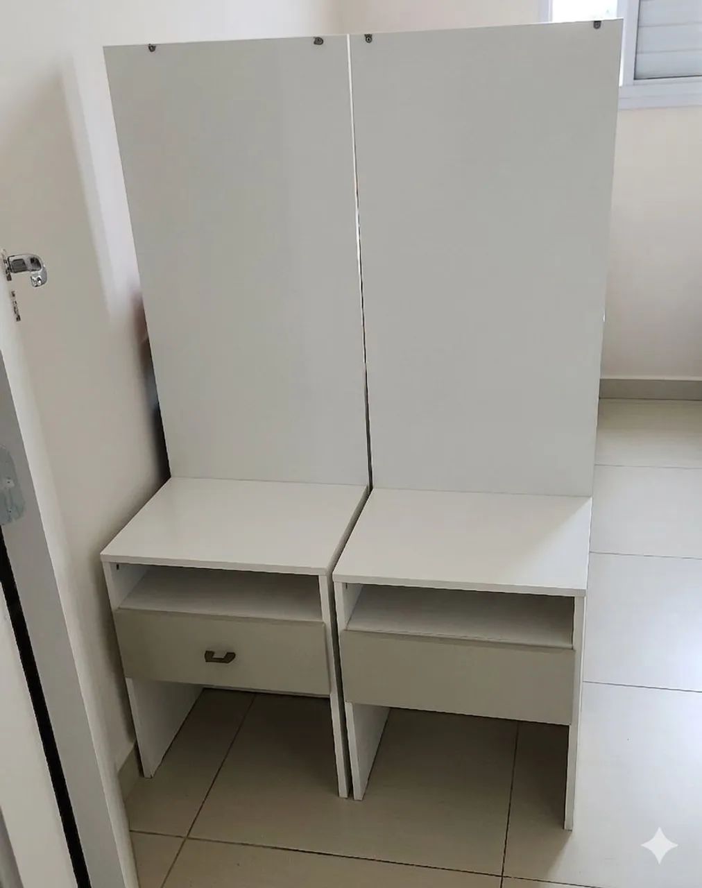 Criado mudo com armário suspenso - Foto 2