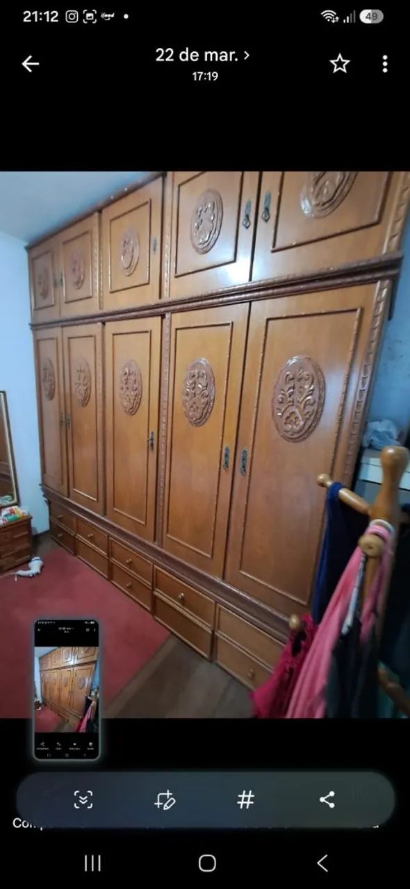 Guardar roupa casal - Foto 3
