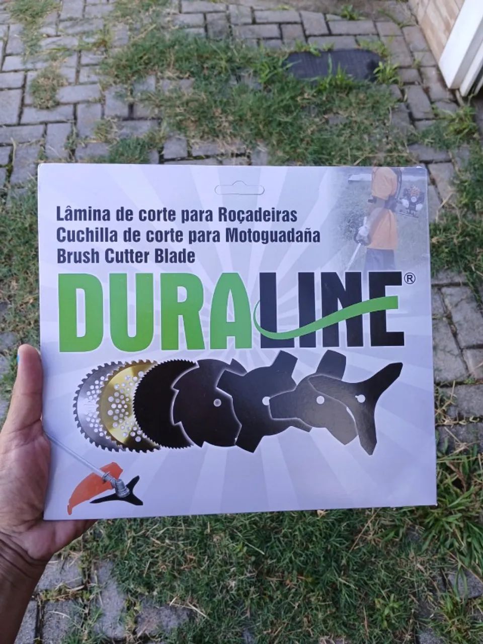 Faca tres pontas para roçadeiras nova mega barata - Foto 3