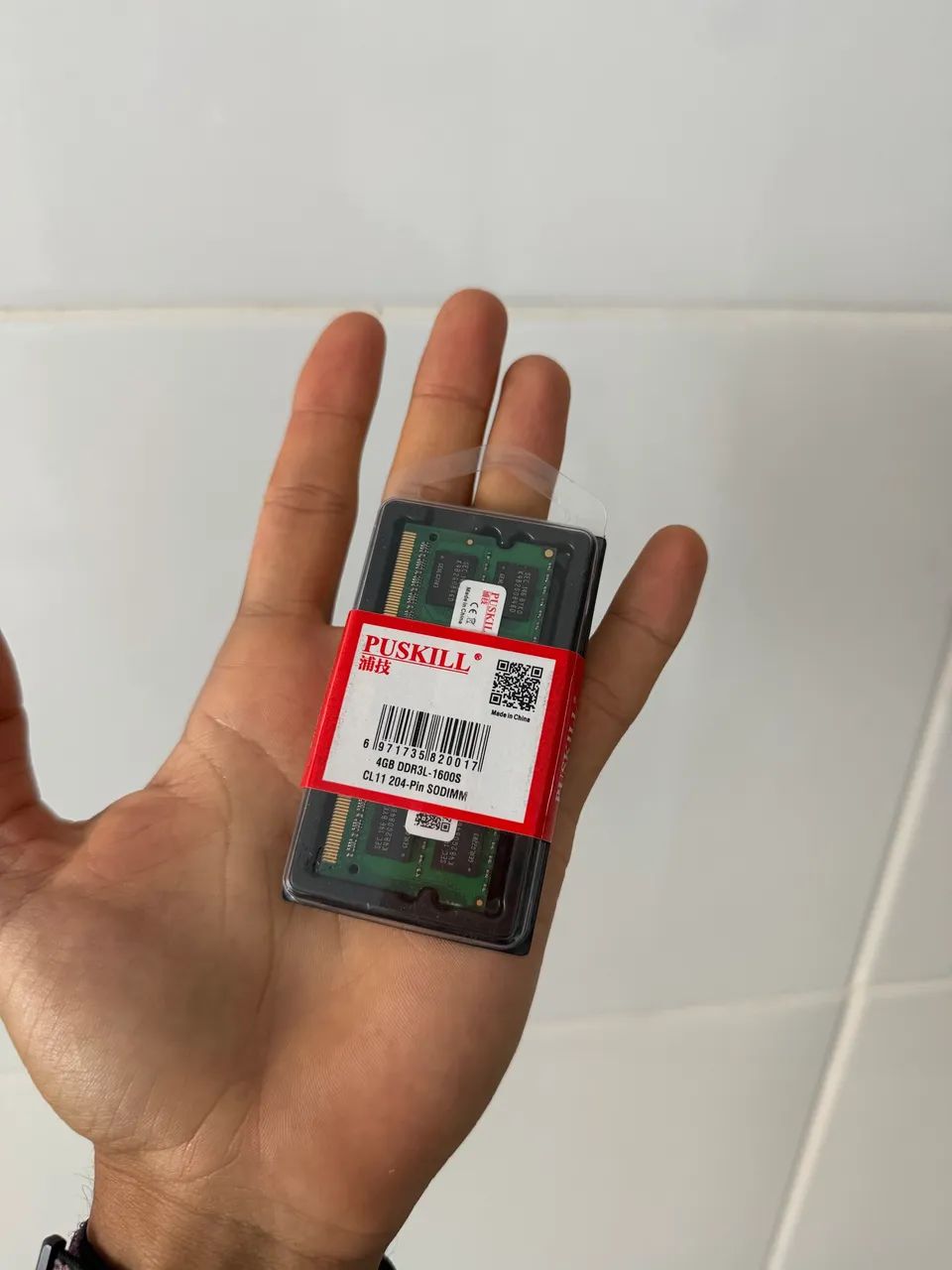 Memória RAM ddr3 4gb 1600mhz 