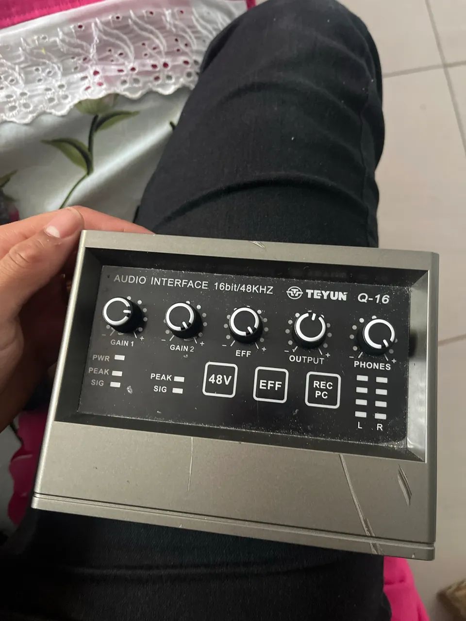Interface de áudio