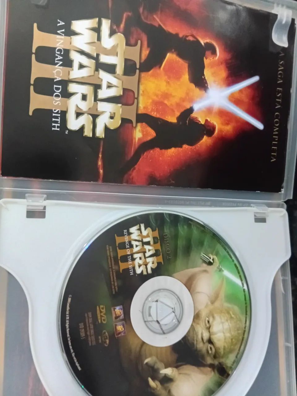 DVD Star wars episódio 3 Dublado - Foto 3