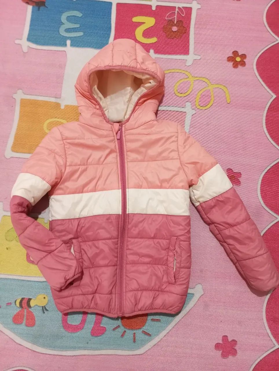 Jaqueta puffer infantil 