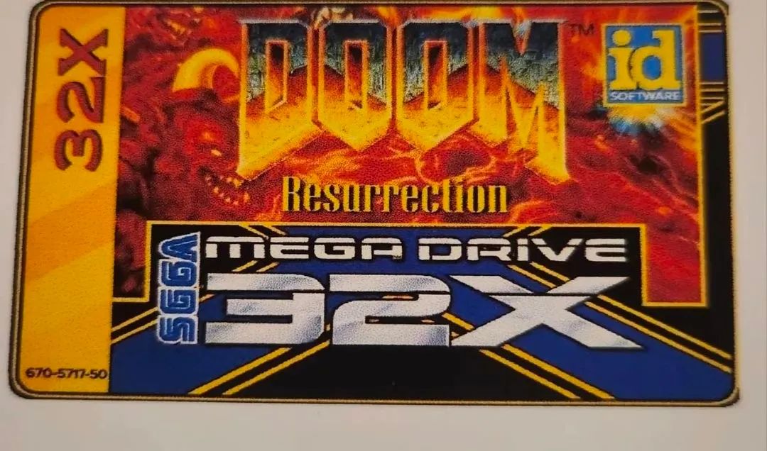 Combo Pack: MK2 Arcade e Doom Resurrection 32X Repros - Foto 2