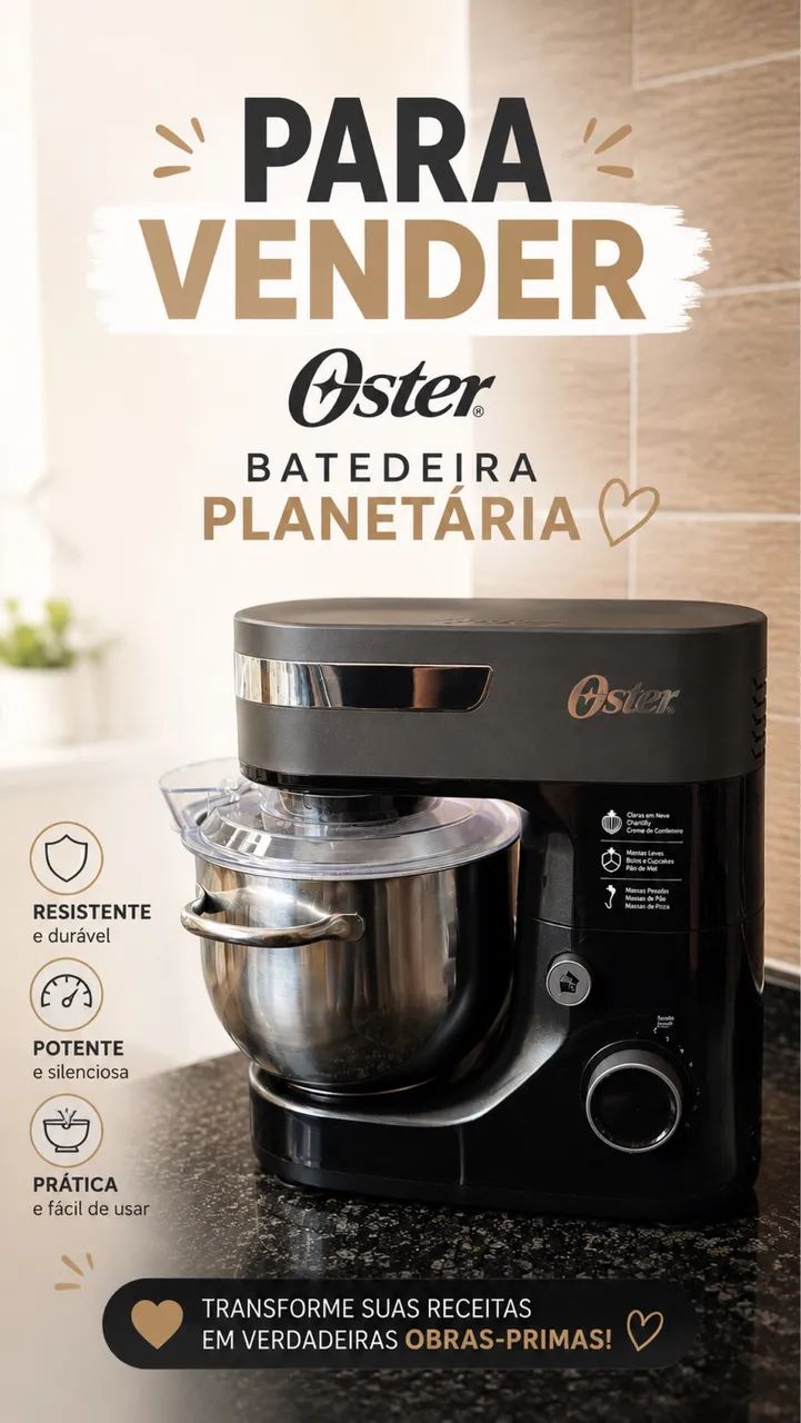 ? BATEDEIRA OSTER  ? À VENDA! - Foto 2