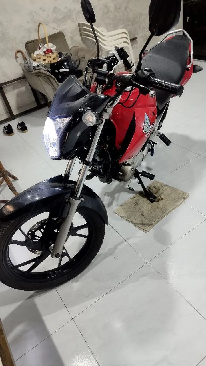 FAN 150 2015 vermelha  - Foto 2