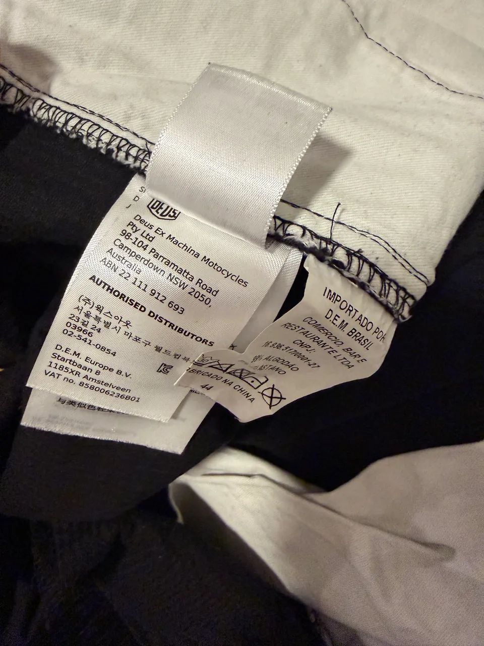 CALÇA EM COTELÊ DEUS EX MACHINA - Foto 2