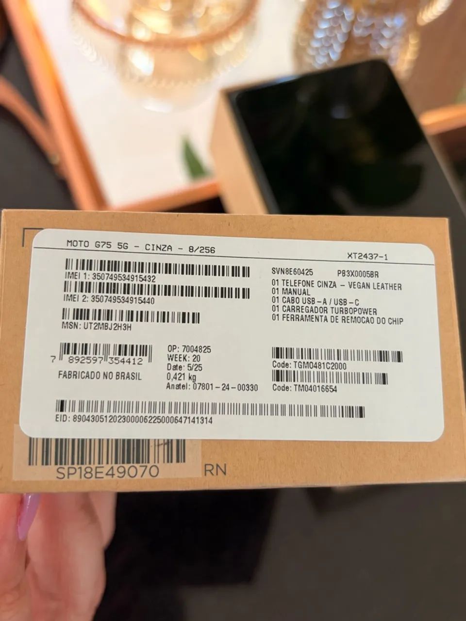 MOTOROLA MOTO G75 5G - 256GB  - Foto 5