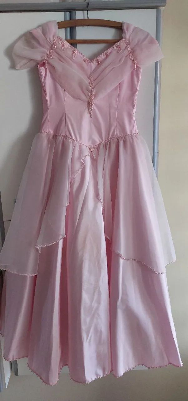 Vestido rosa Tamanho P