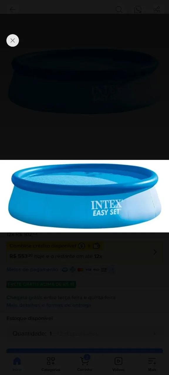 Piscina 5621Lt