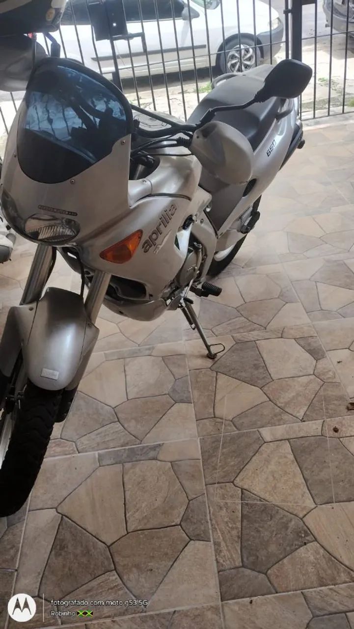 Aprilla 650cc muitíssimo conservada - Foto 3
