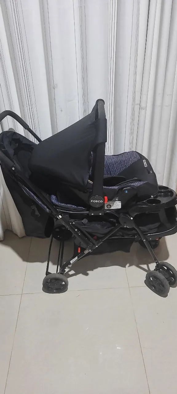 CARRINHO DE BEBÊ COM BEBÊ CONFORTO COSCO - Foto 2