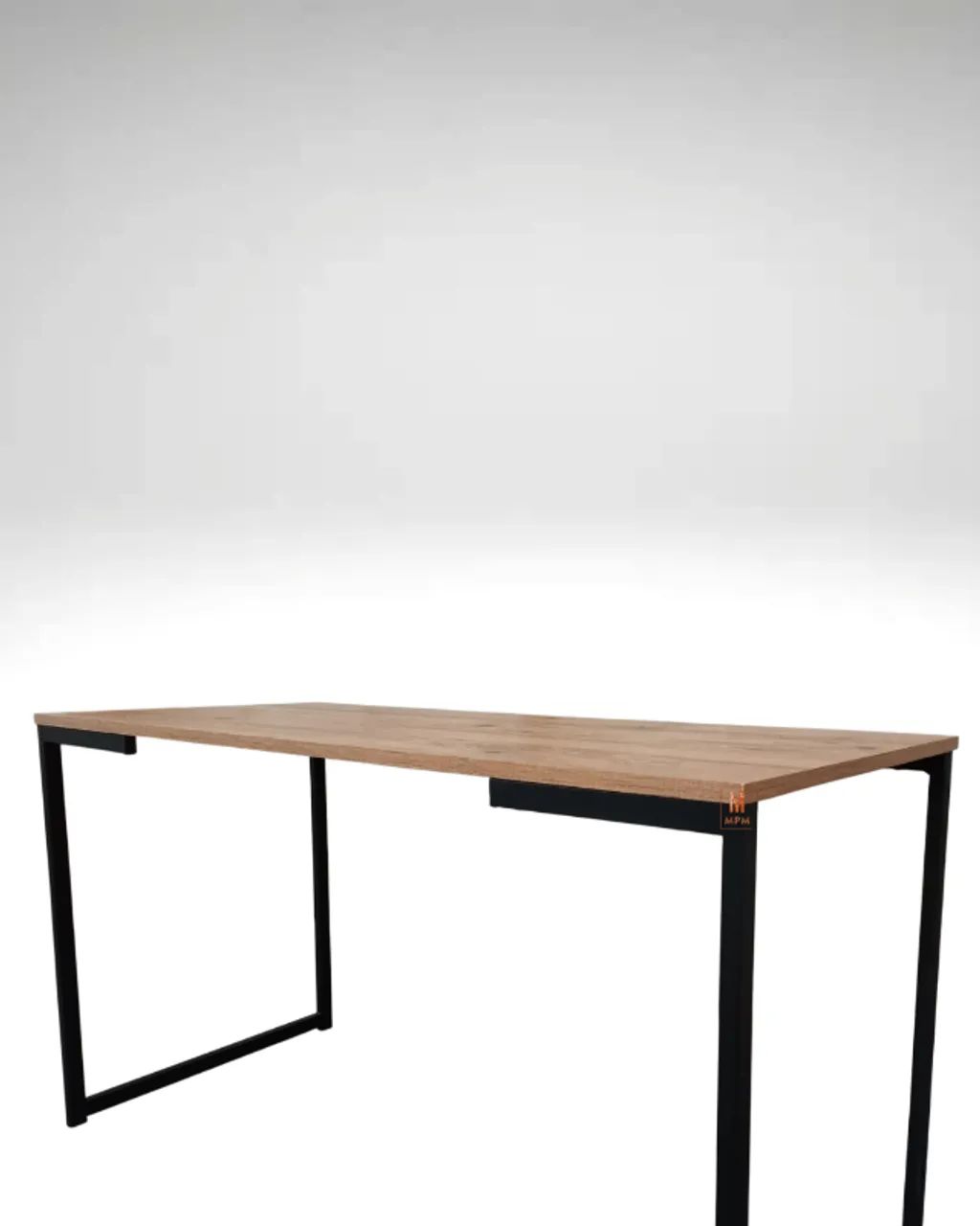 Escrivaninha Industrial 1,35m Home Office em MDF e Aço - Foto 4
