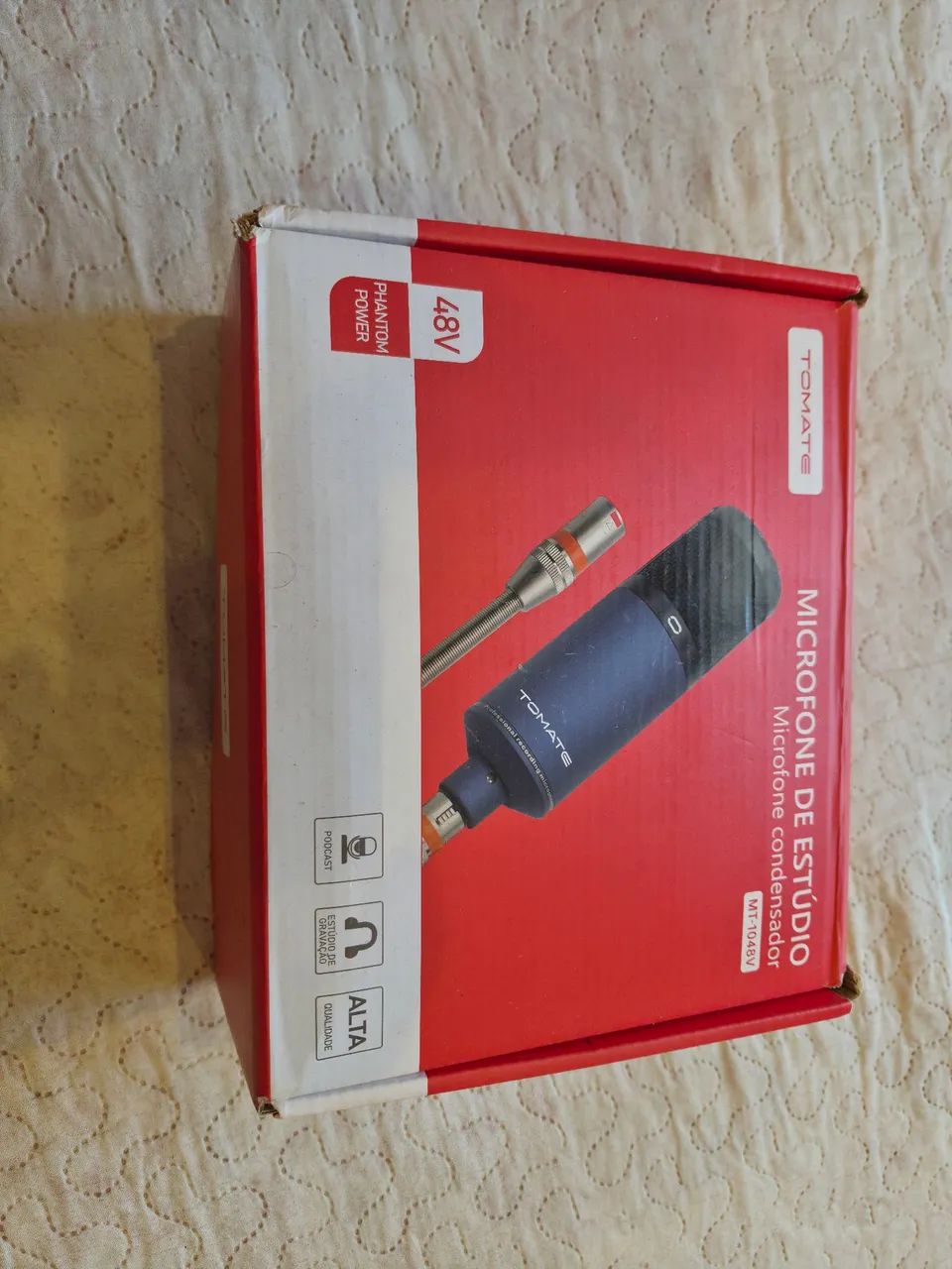 Microfone Condensador com Fio - TOMATE MT-1048V - Foto 5