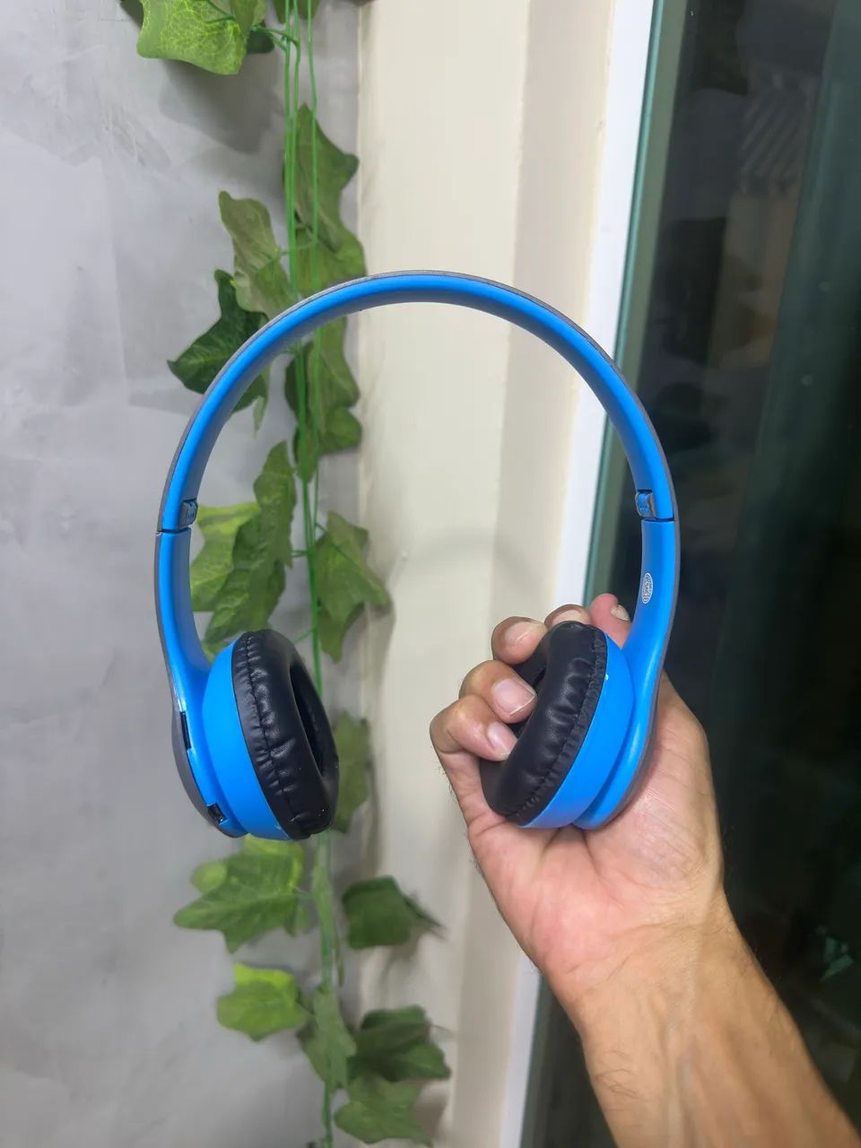 Fone Bluetooth P47 Azul - Entrega imediata