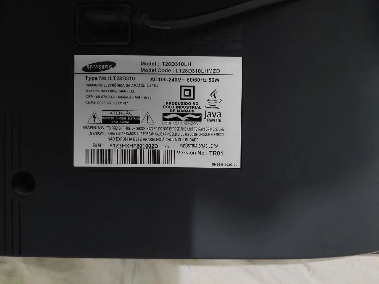 Televisão monitor - TV Samsung  - Foto 3
