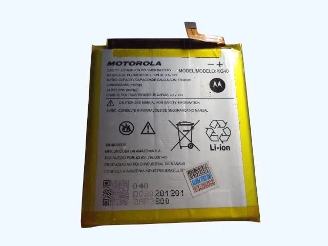 BATERIA ORIGINAL MOD KG40 MOTOROLA MOTO E7