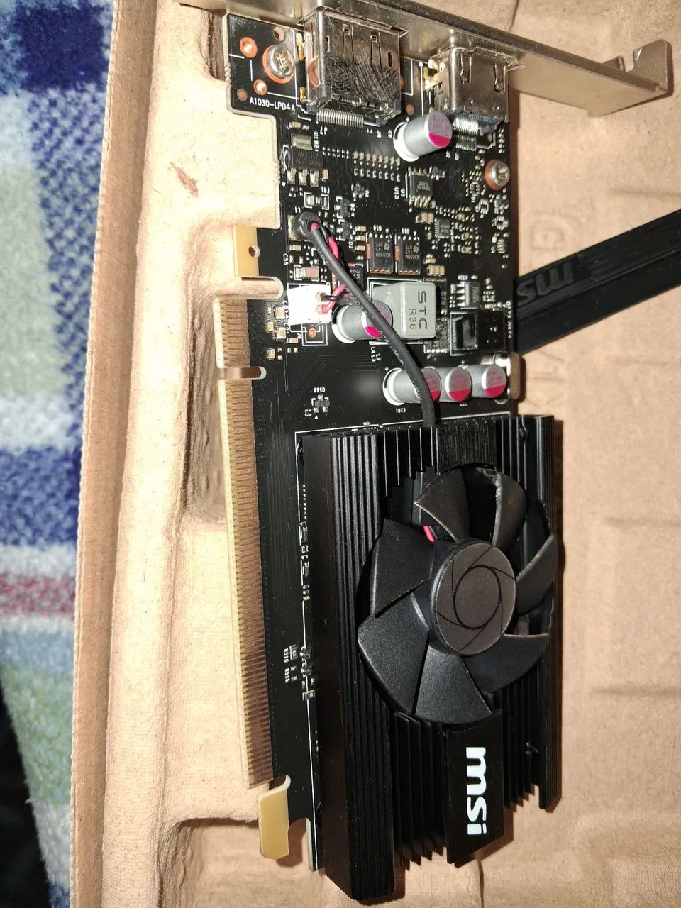Placa de vídeo geforce nvidia Gt1030 2g - Foto 3