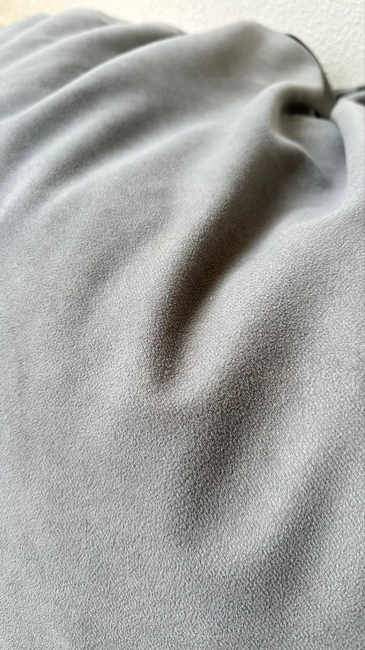  PUFF GIGANTE / BEAN BAG CINZA - CONFORTÁVEL E ESPAÇOSO - Foto 3