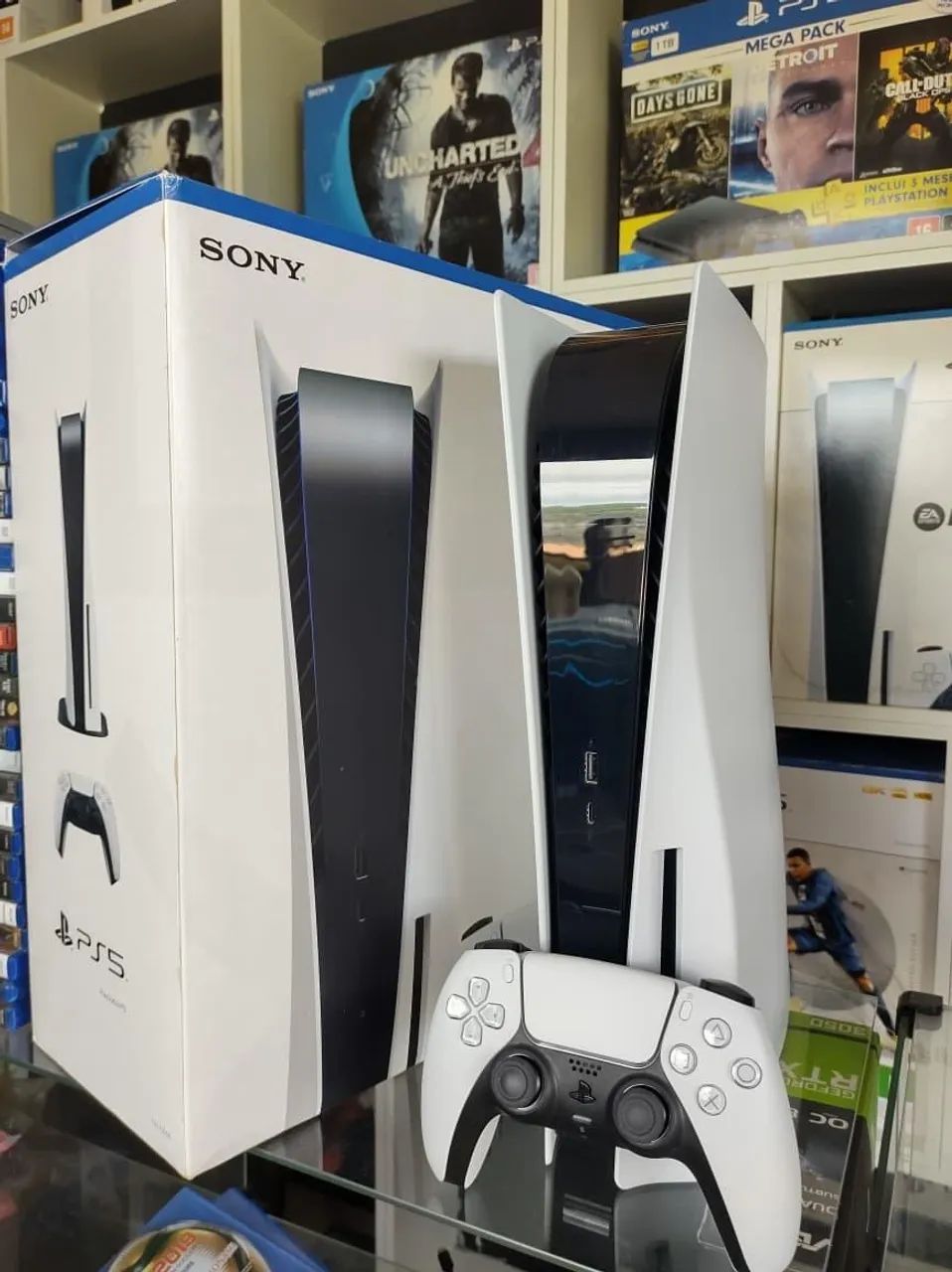 Ps5 com leitor pego seu game como parte de pagamento 
