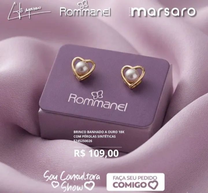 Brincos Romanel 