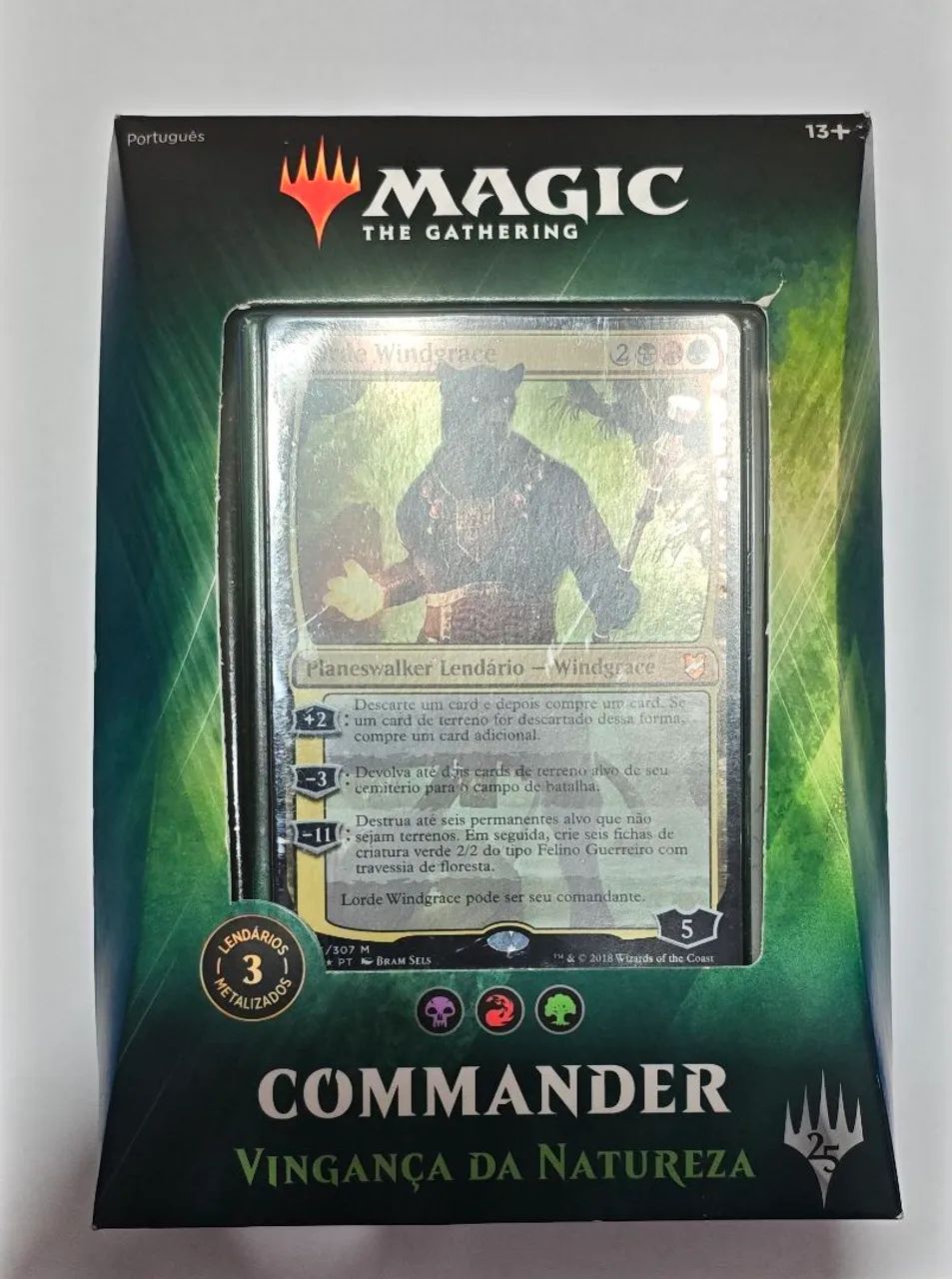 Deck de Commander 2018 - Vingança da Natureza (B/R/G)