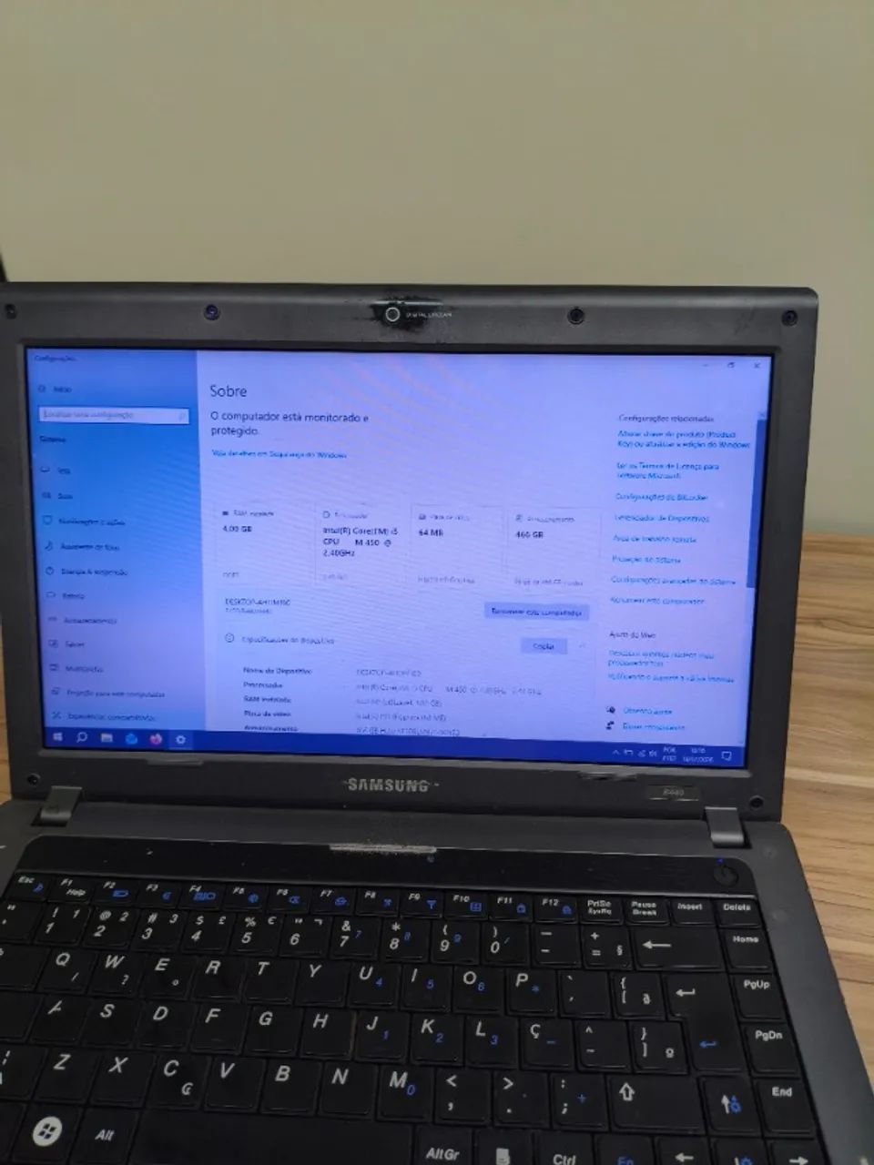 Notebook Samsung  - Foto 2