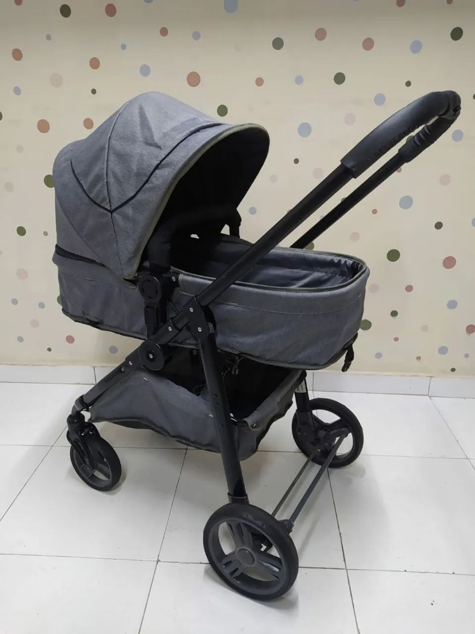 Carrinho de Bebê moisés + Bebê Conforto com Base | Galzerano Olympus + Cocoon  - Foto 3