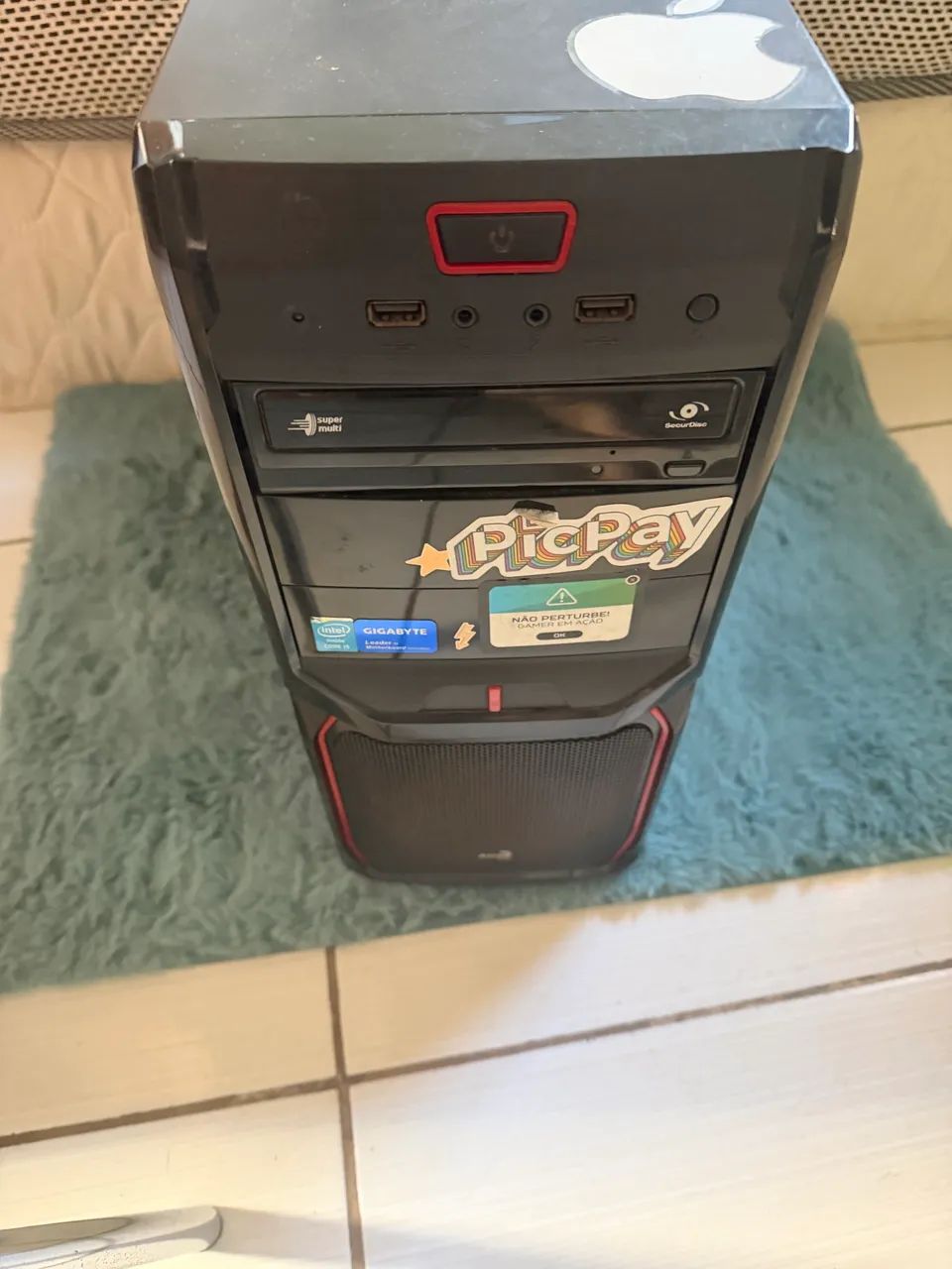 Gabinete e fonte 500w - Foto 3